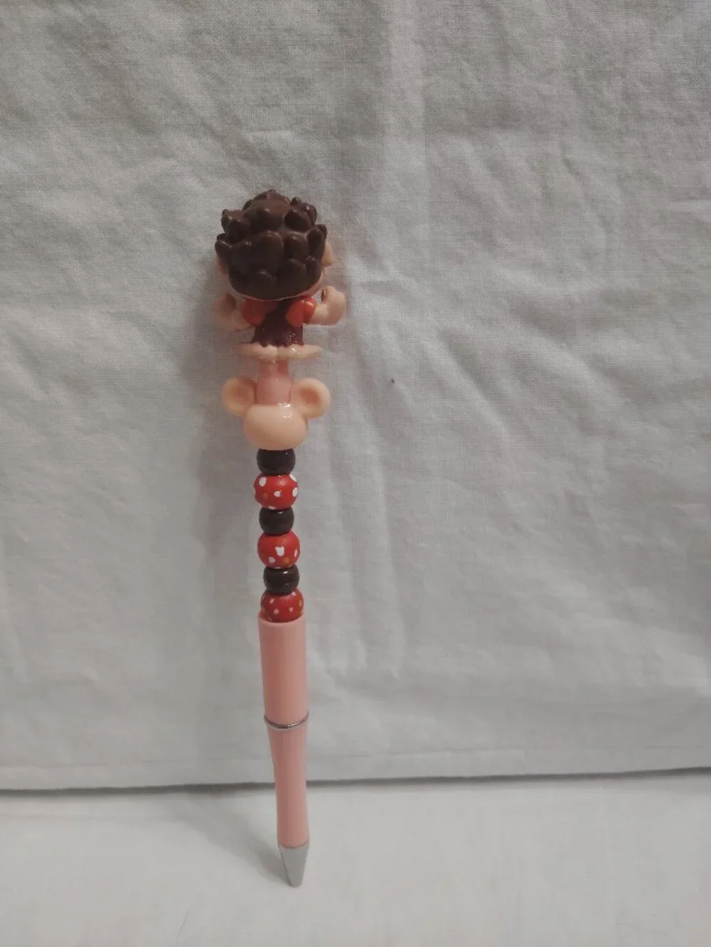 Disney Doorable- Ralph- Handmade Beaded Pen